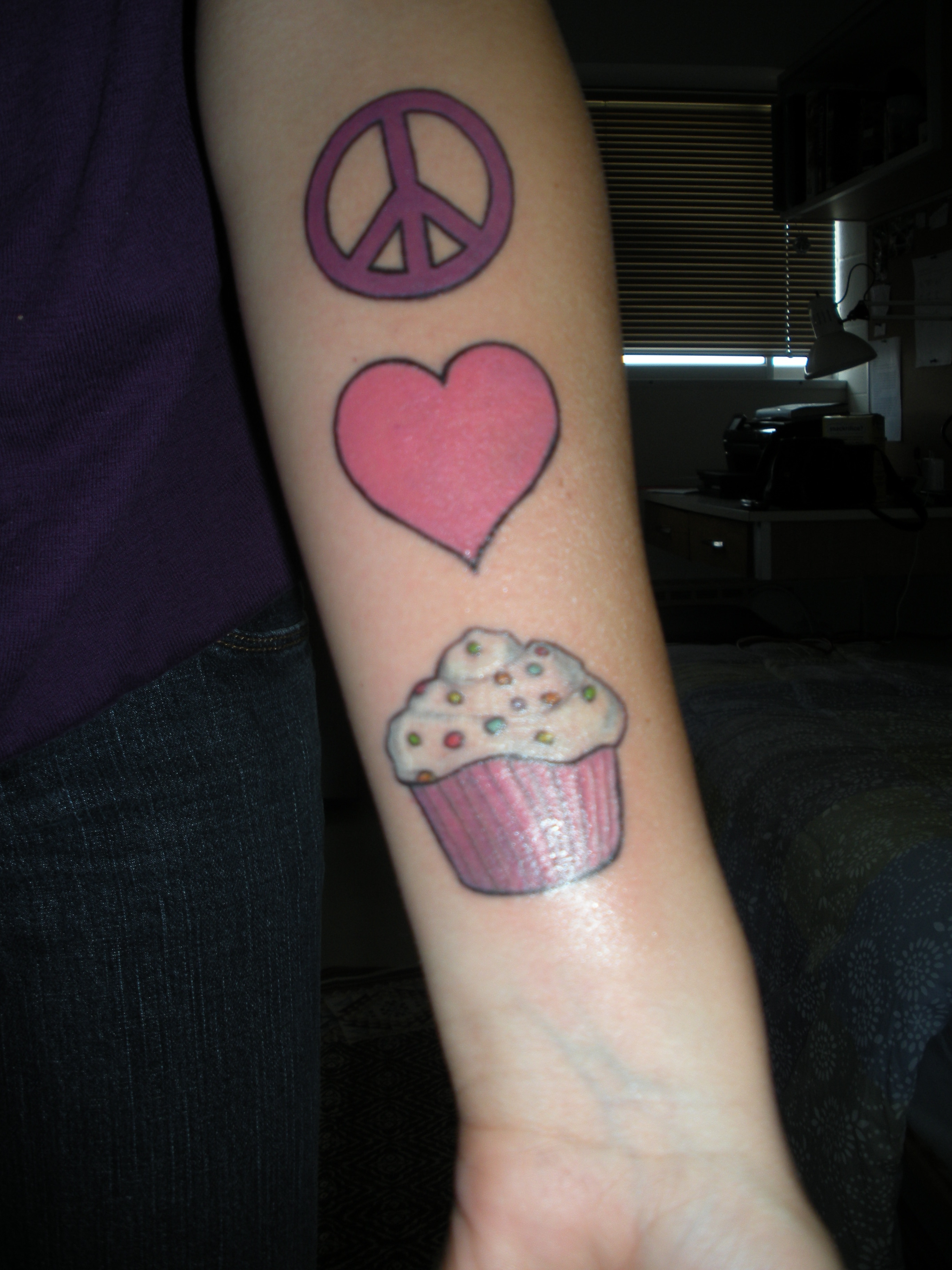 Cupcake Tattoos Designs, Ideas and Meaning | Tattoos For You