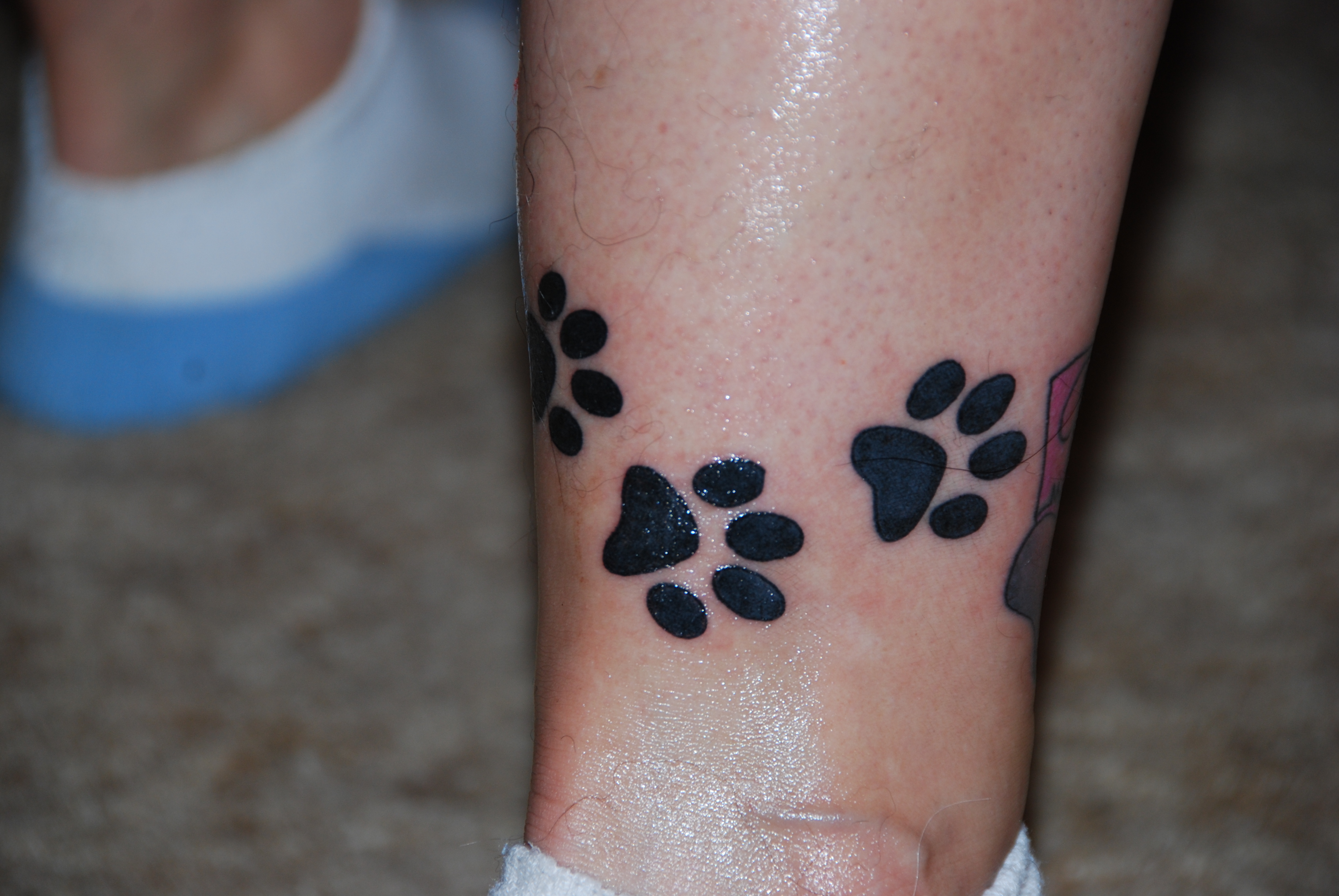 Cute Paw Print Tattoo Designs - wide 7