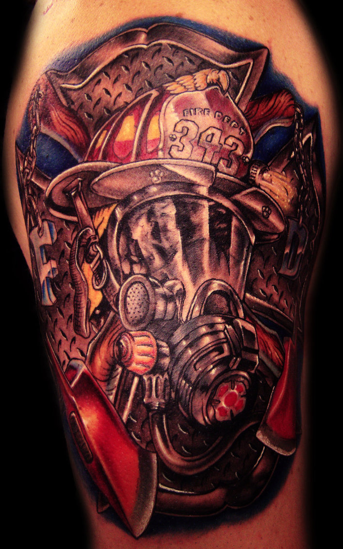 Firefighter Tattoos Designs, Ideas and Meaning | Tattoos For You