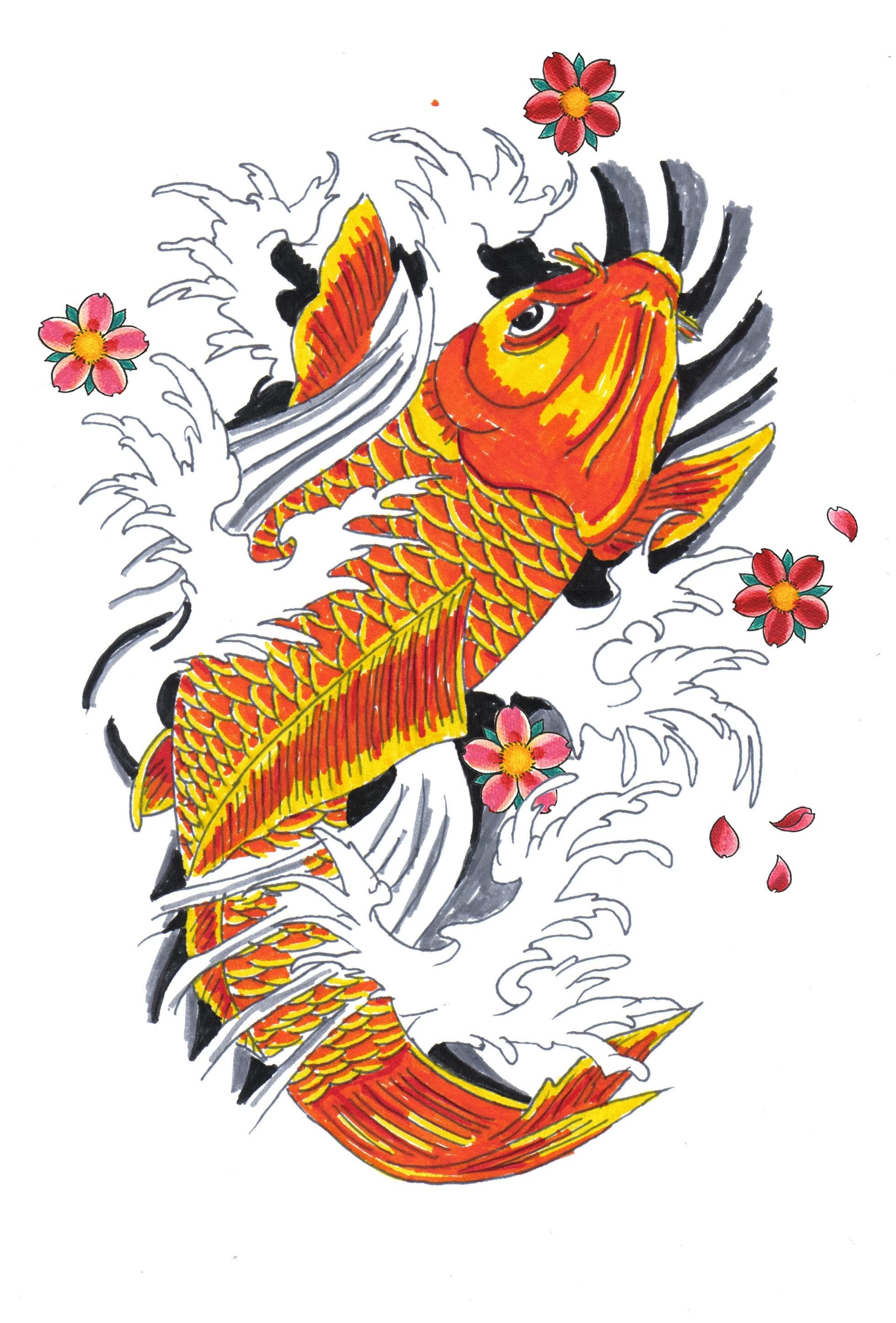 Koi Tattoos Designs Ideas And Meaning Tattoos For You