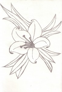 Lilies Tattoo Designs