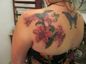 Lily Tattoo Designs For Women