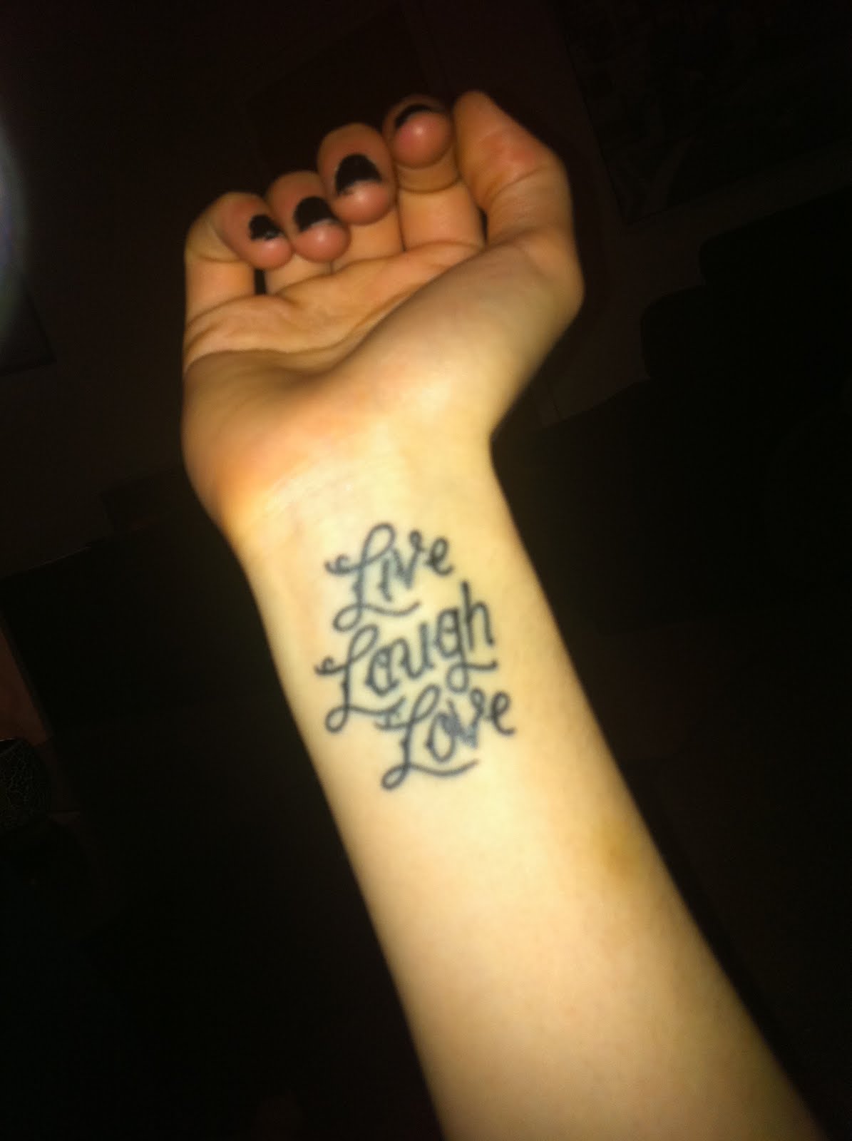 Live Laugh Love Tattoos Designs Ideas And Meaning Tattoos