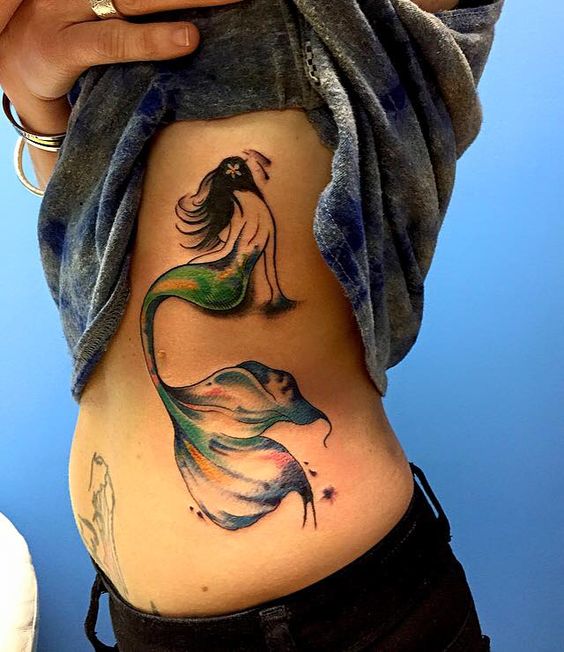 Mermaid Tattoos Designs, Ideas and Meaning | Tattoos For You