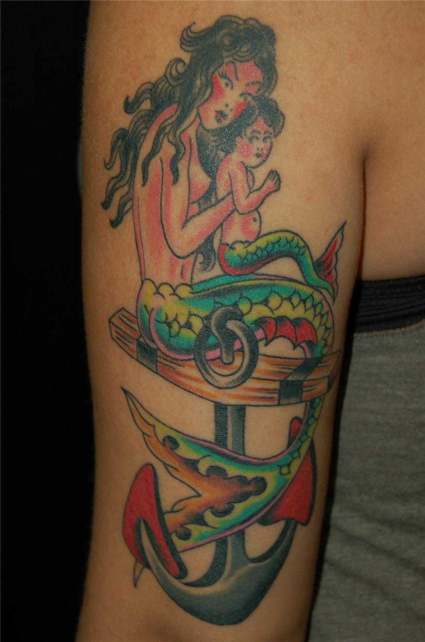 Mermaid Tattoos Designs, Ideas and Meaning | Tattoos For You