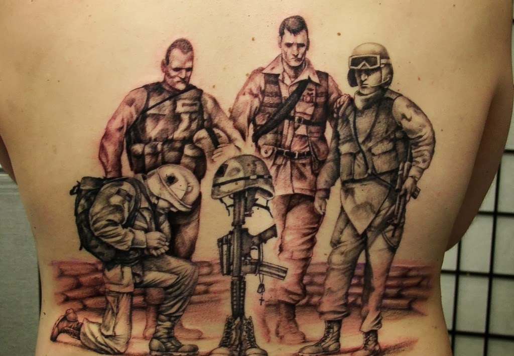 Military Tattoo Designs.