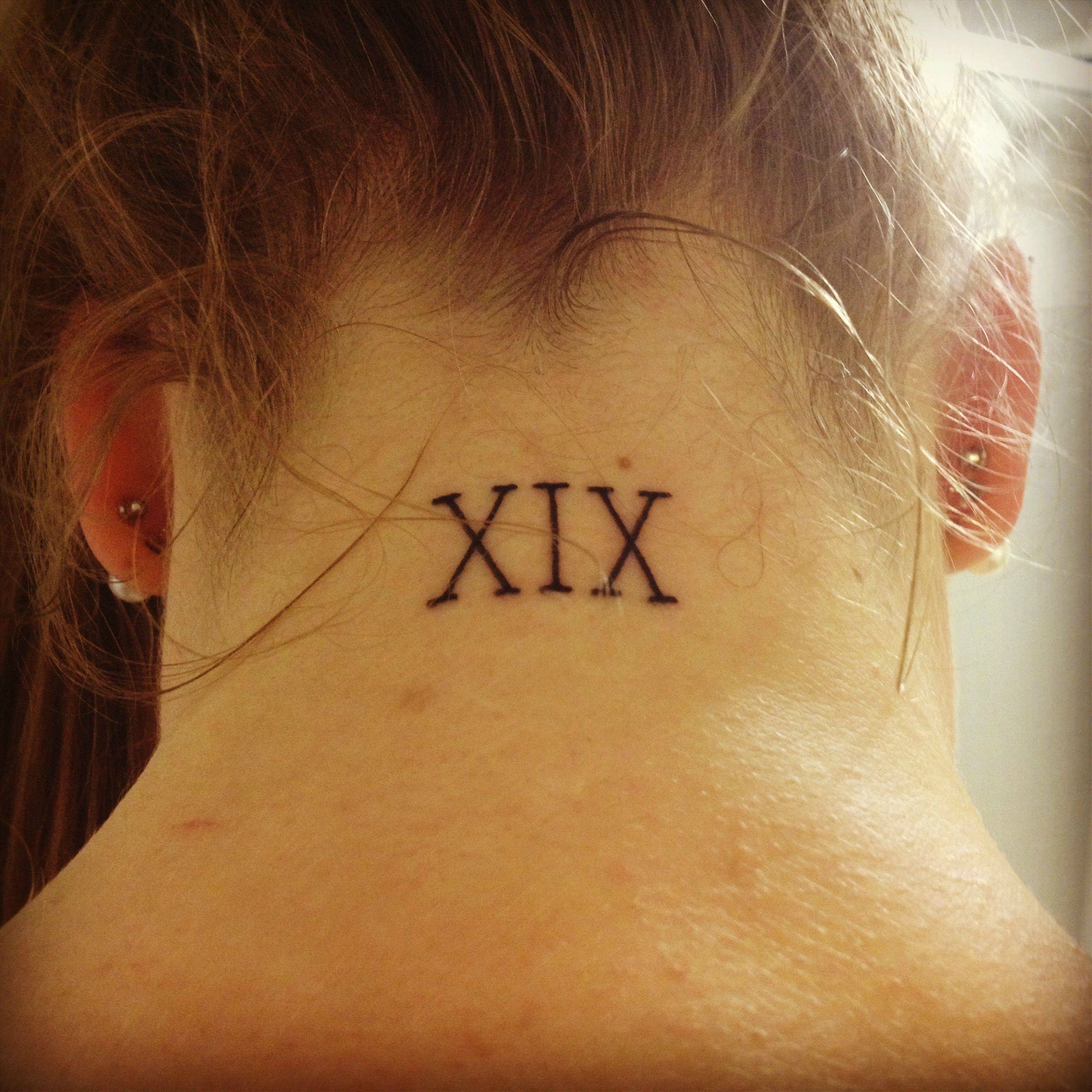 Roman Numerals Tattoo Ideas On Chest - Design Talk