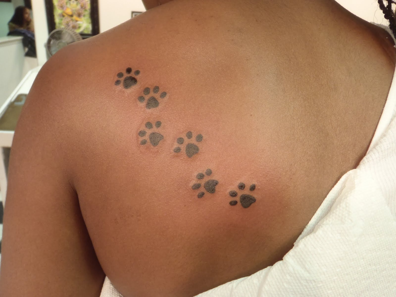 Paw Print Tattoos Designs, Ideas and Meaning | Tattoos For You