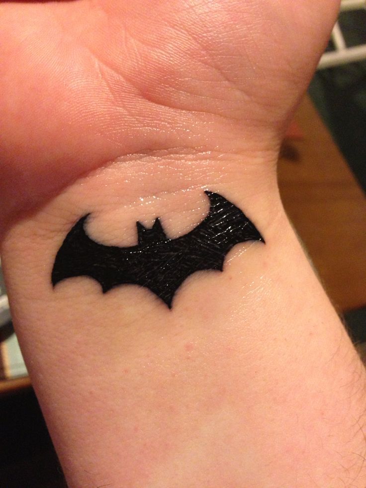 Batman Tattoos on Wrist