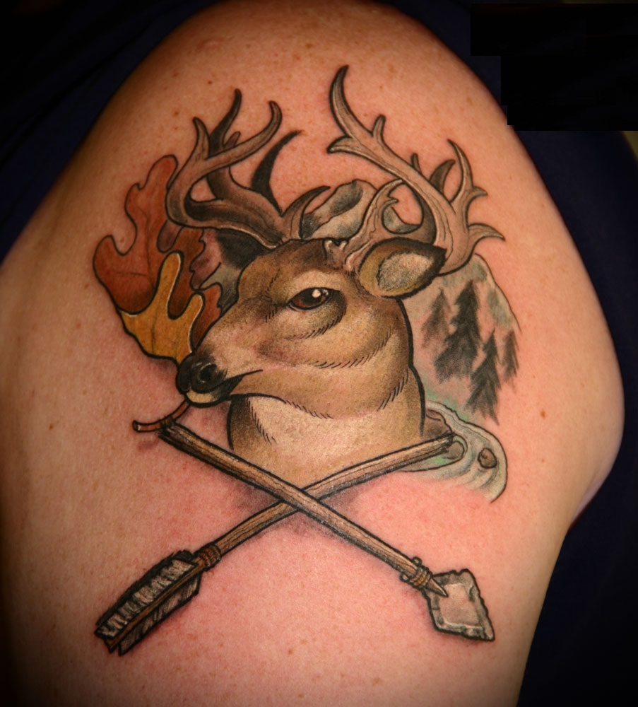Hunting Tattoos Designs, Ideas and Meaning | Tattoos For You