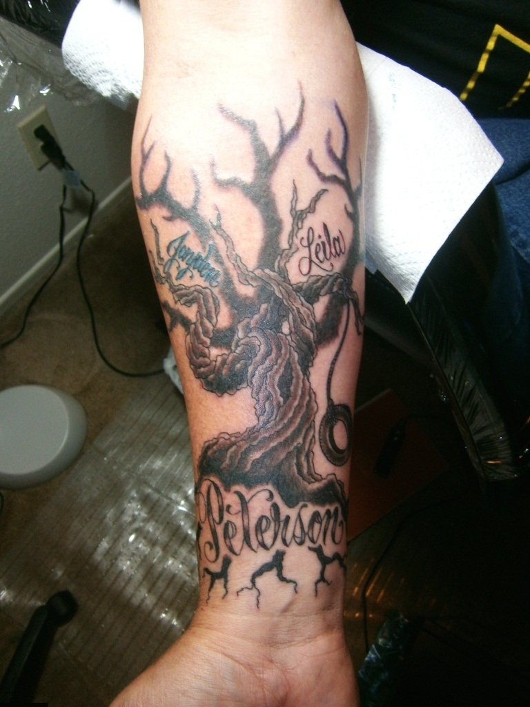 Family Tree Tattoos Designs, Ideas and Meaning | Tattoos For You