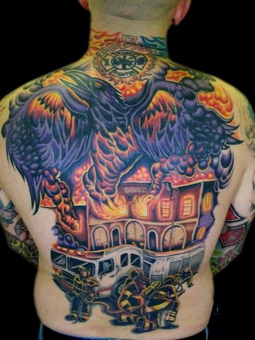 Firefighter Tattoos Designs, Ideas and Meaning | Tattoos For You
