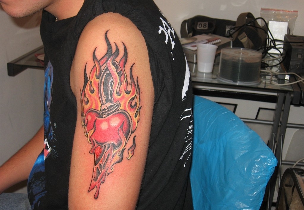 Flame Tattoos Designs.