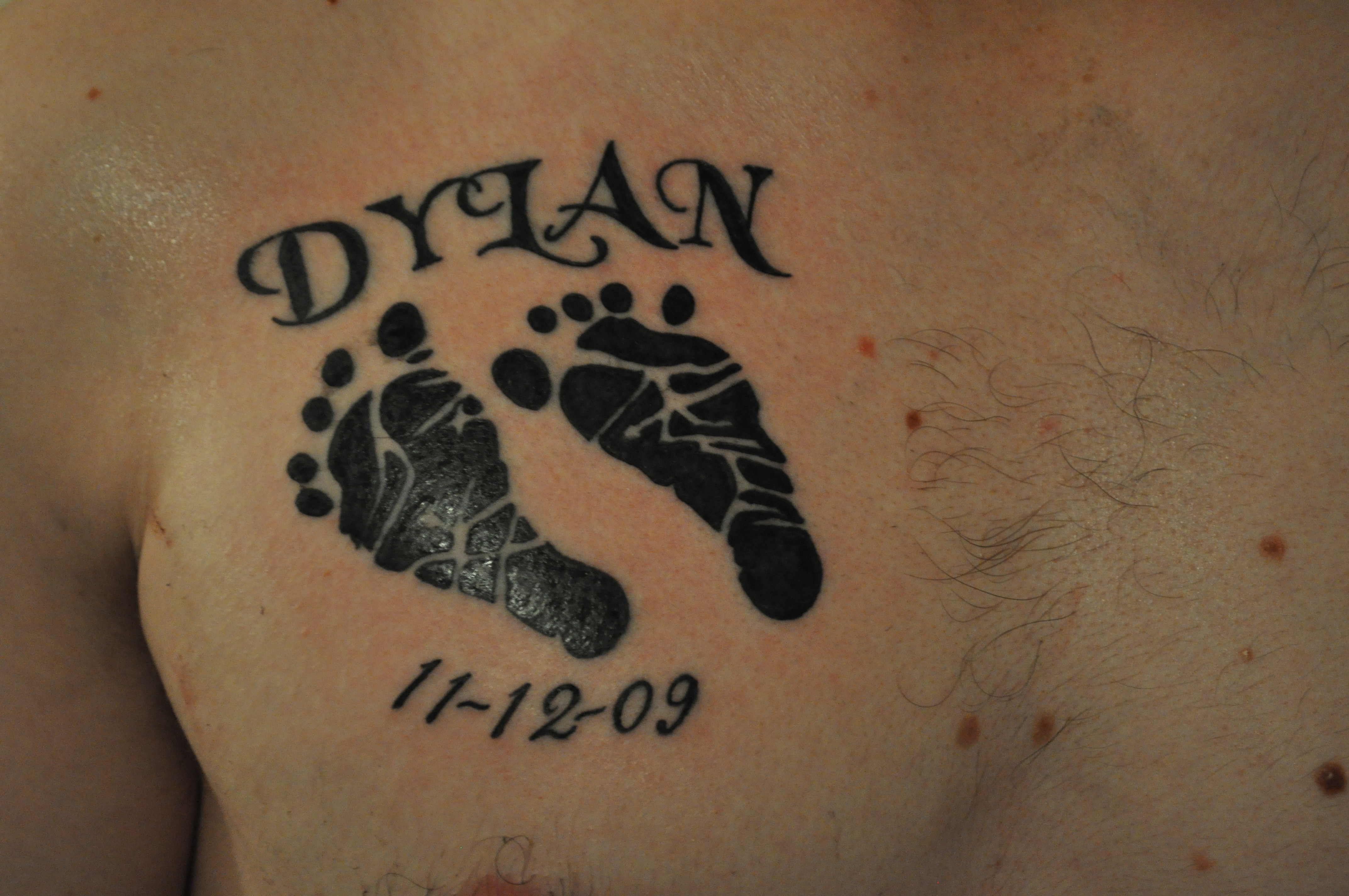 Baby Footprint Tattoo Ideas