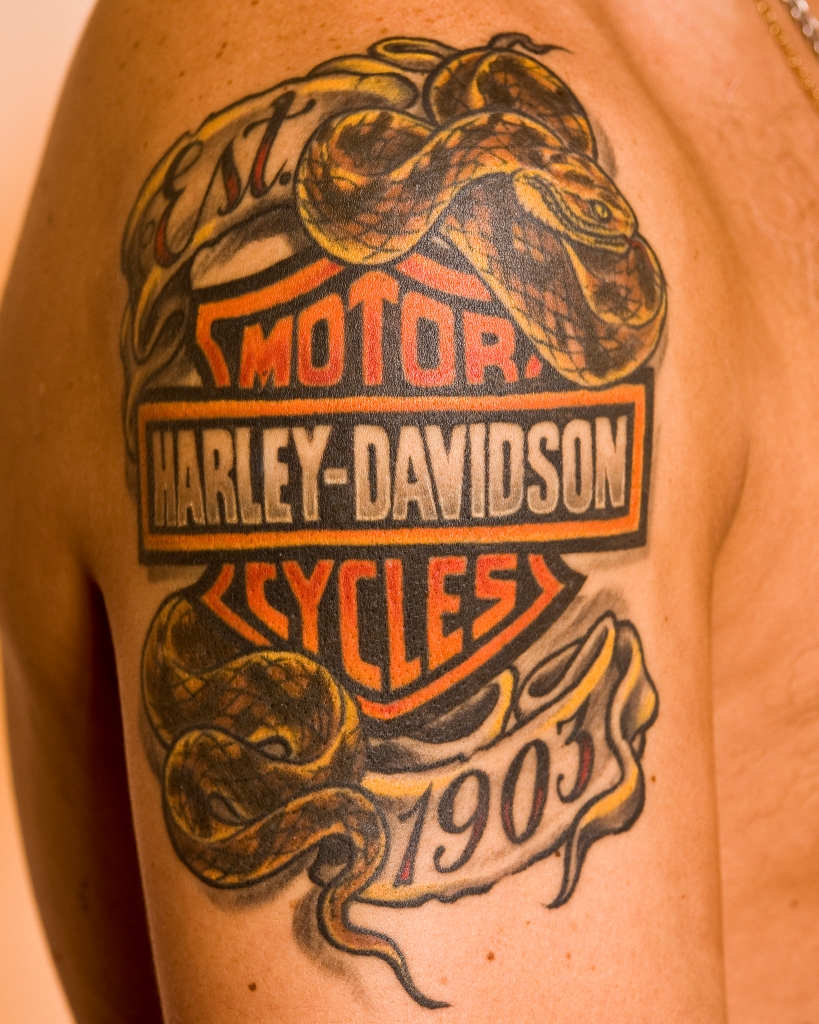 Harley Davidson Tattoos Designs, Ideas and Meaning - Tattoos For You