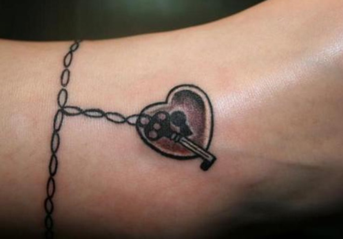 Lock and Key Tattoo.