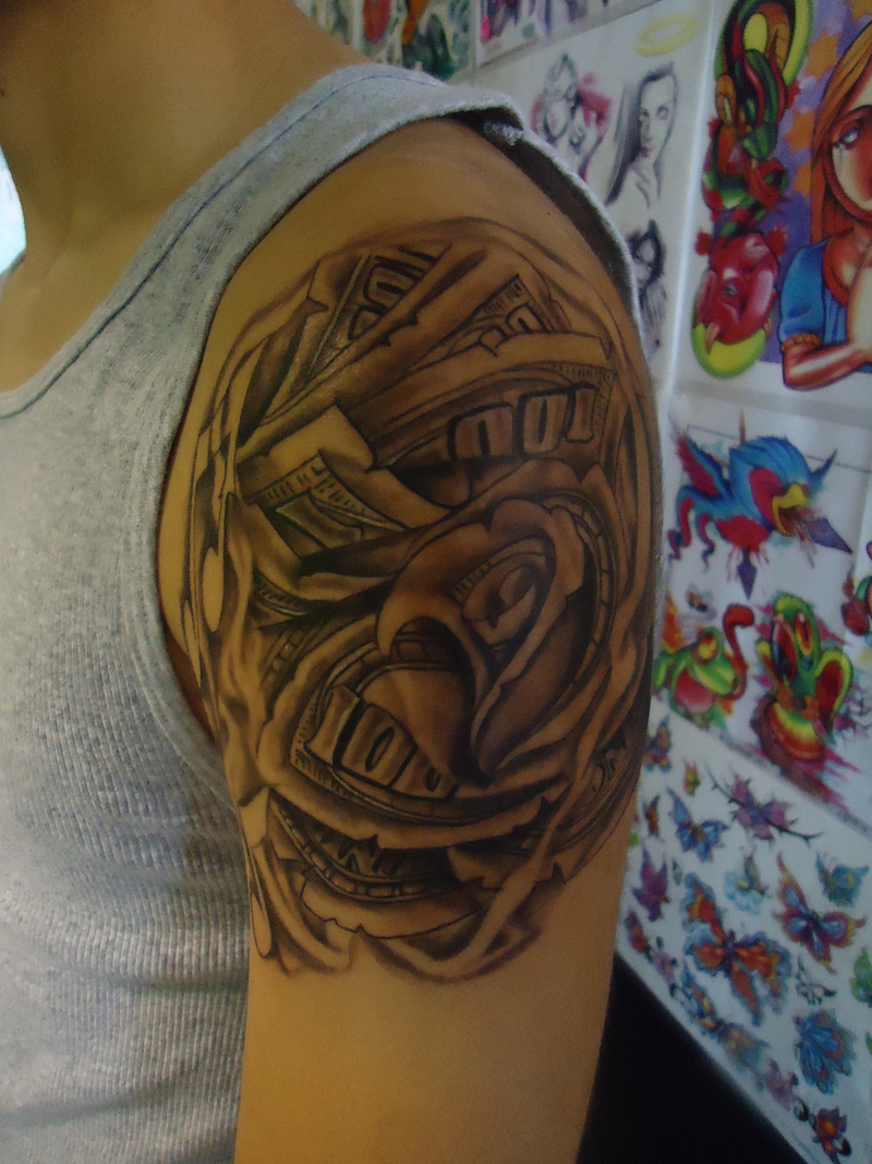 Money Tattoos Designs, Ideas and Meaning | Tattoos For You