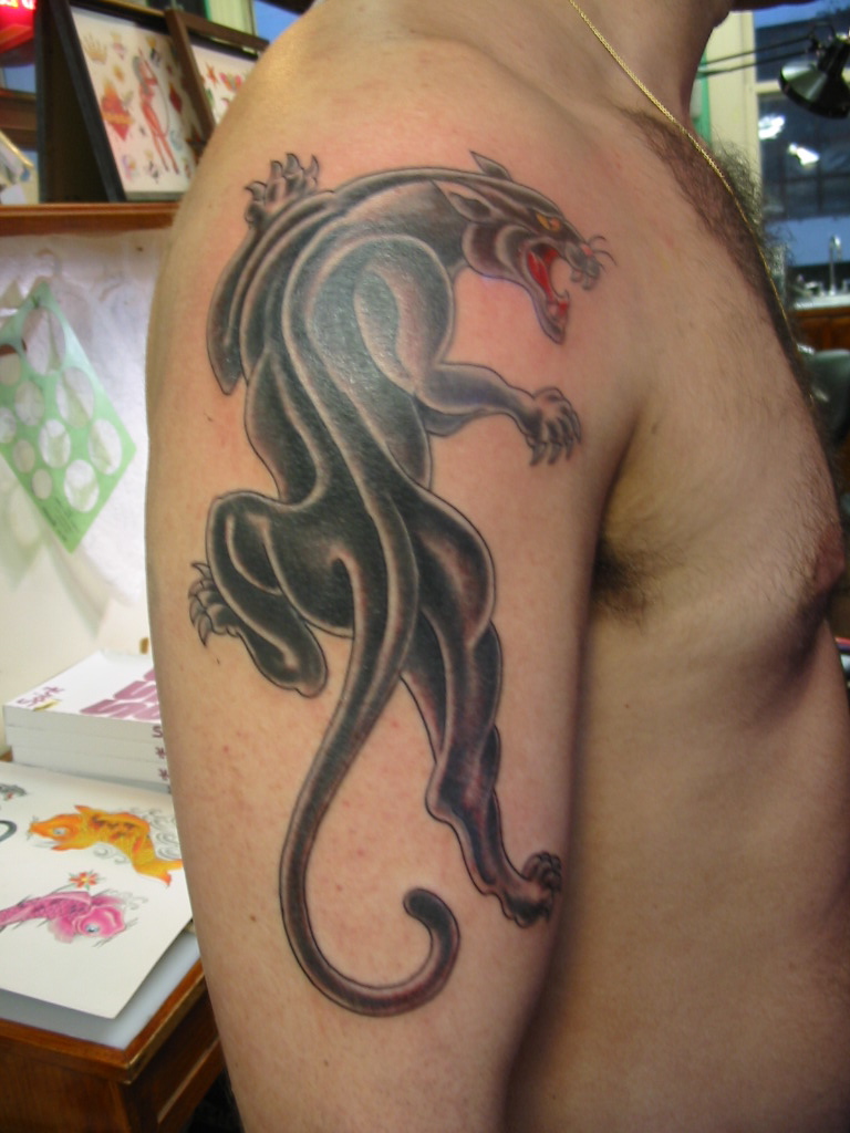 Panther Tattoos For Men
