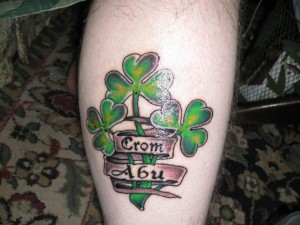 shamrock tattoo tattoos irish designs leaf meaning