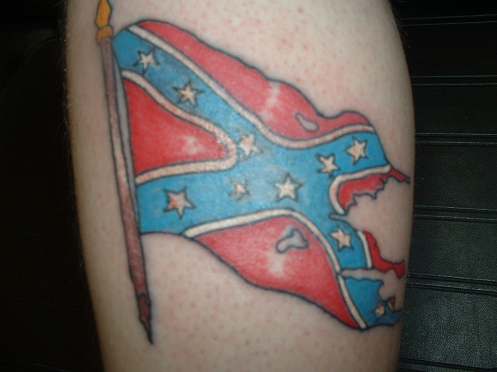 Rebel Flags Tattoos.