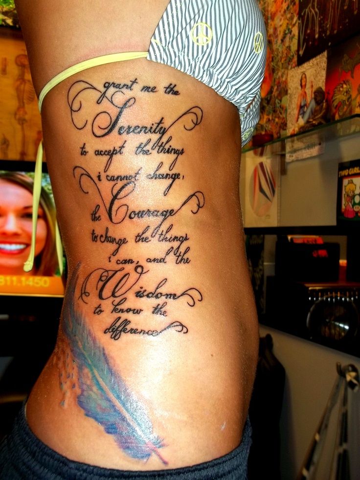 50 Serenity Prayer Tattoo Designs For Men  Uplifting Ideas