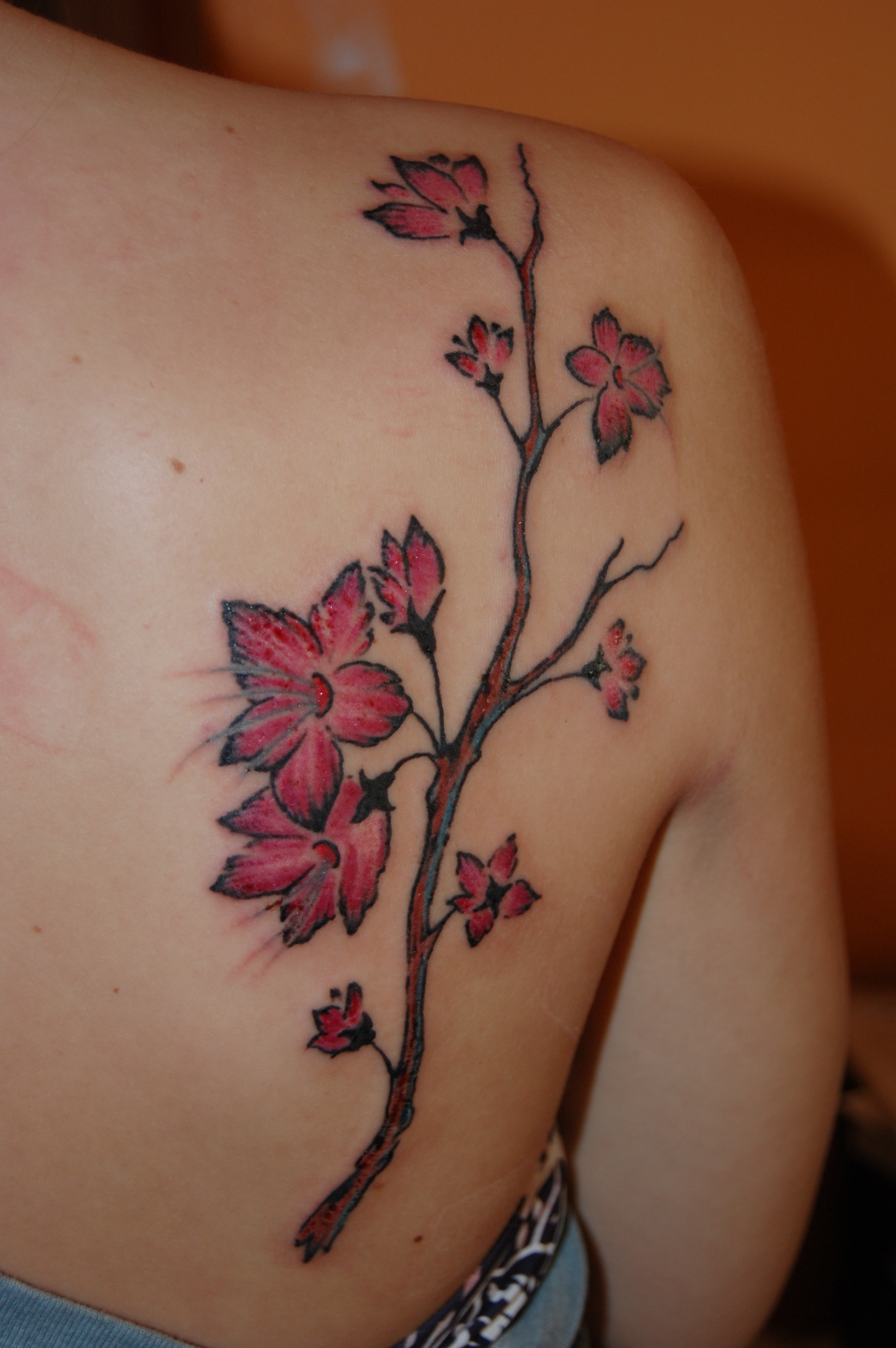 Cherry Blossom Tattoos Designs, Ideas and Meaning