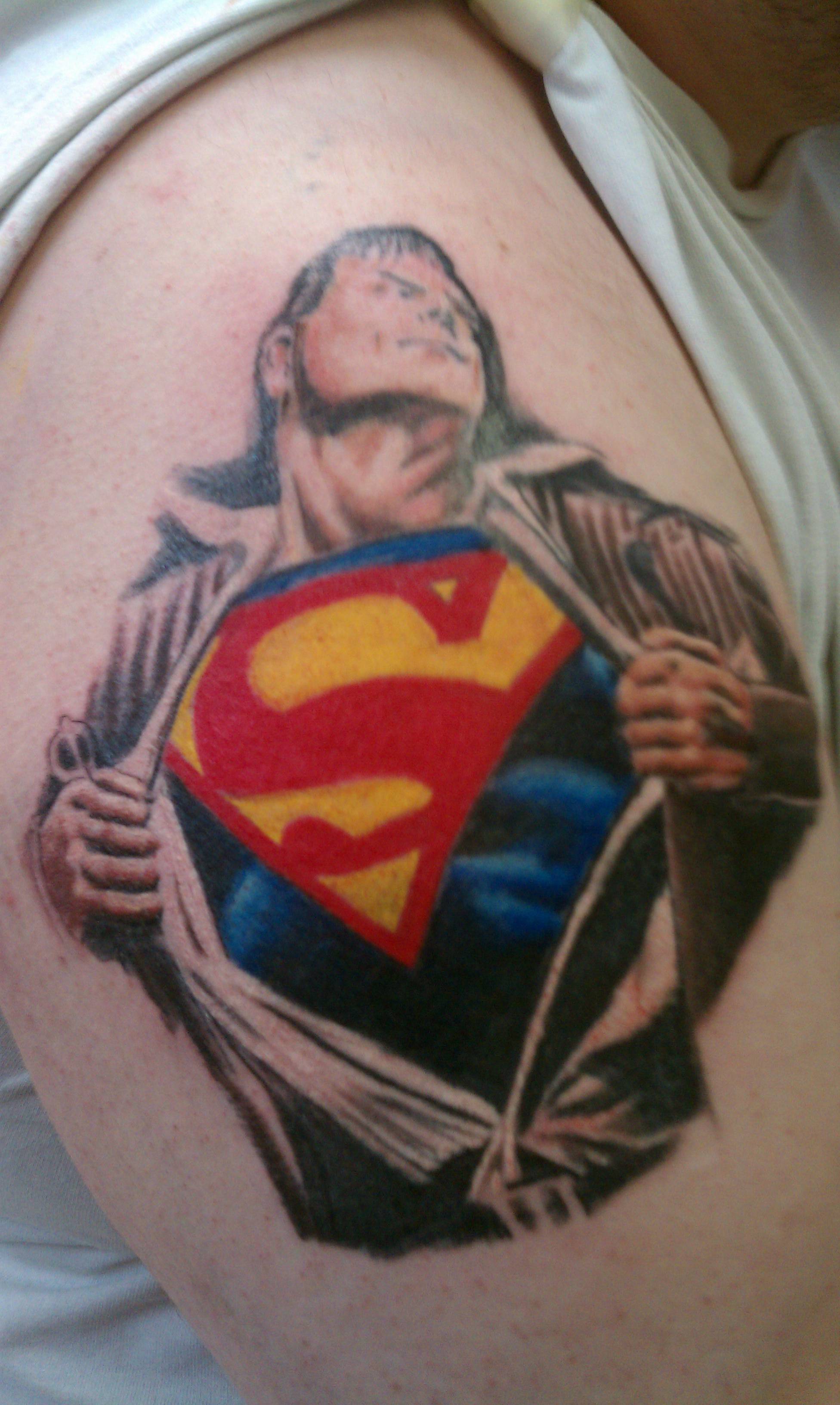 Superman Tattoos Designs, Ideas and Meaning | Tattoos For You
