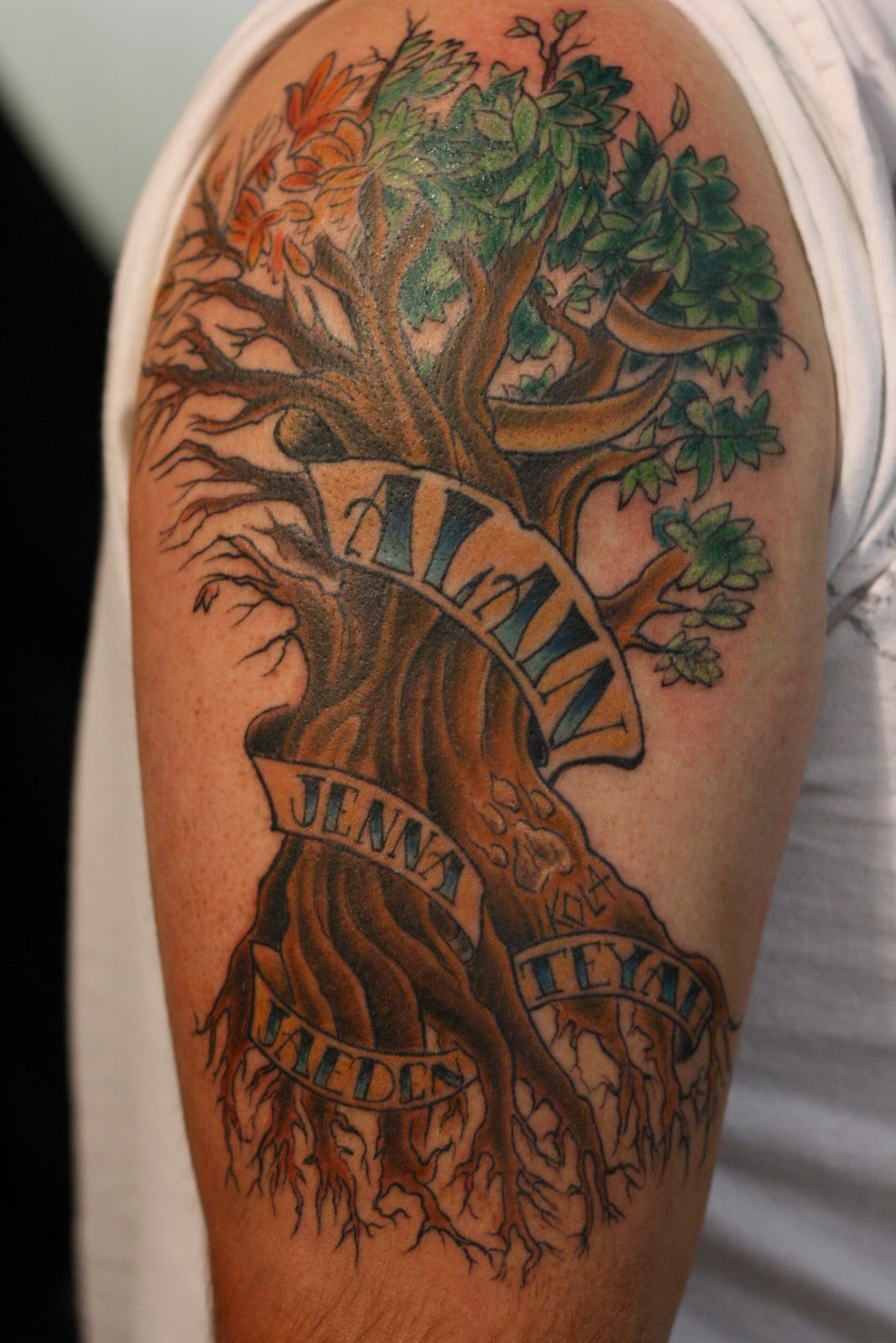 Family Tree Tattoos Designs, Ideas and Meaning | Tattoos For You