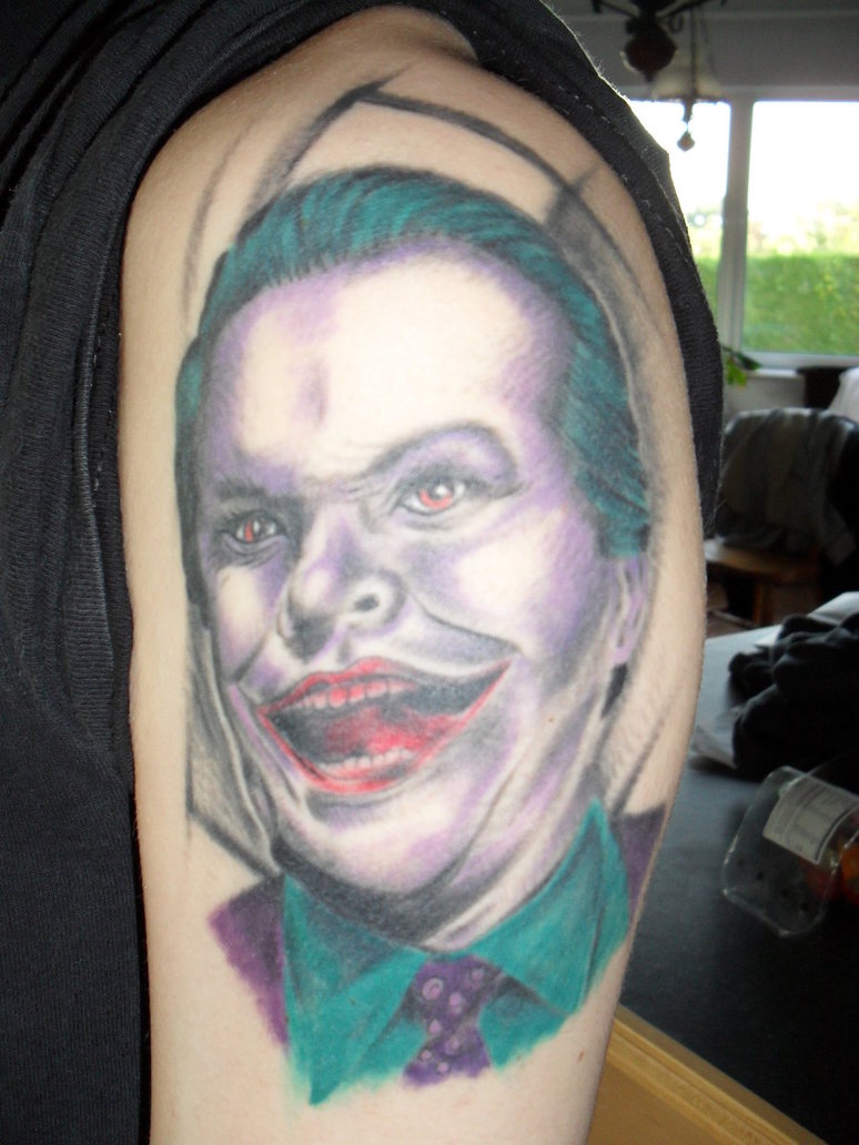 Tattoos of Jokers.