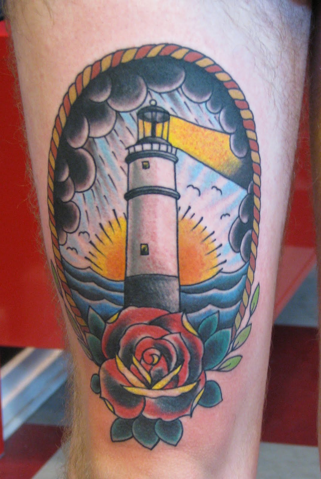Lighthouse Tattoos Designs, Ideas and Meaning | Tattoos For You