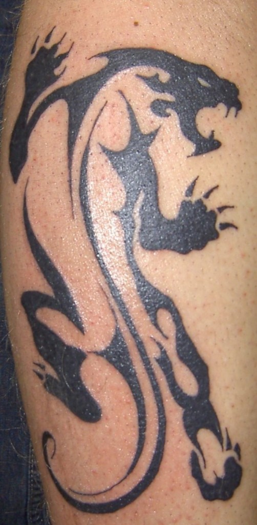 Tribal Panther Tattoo