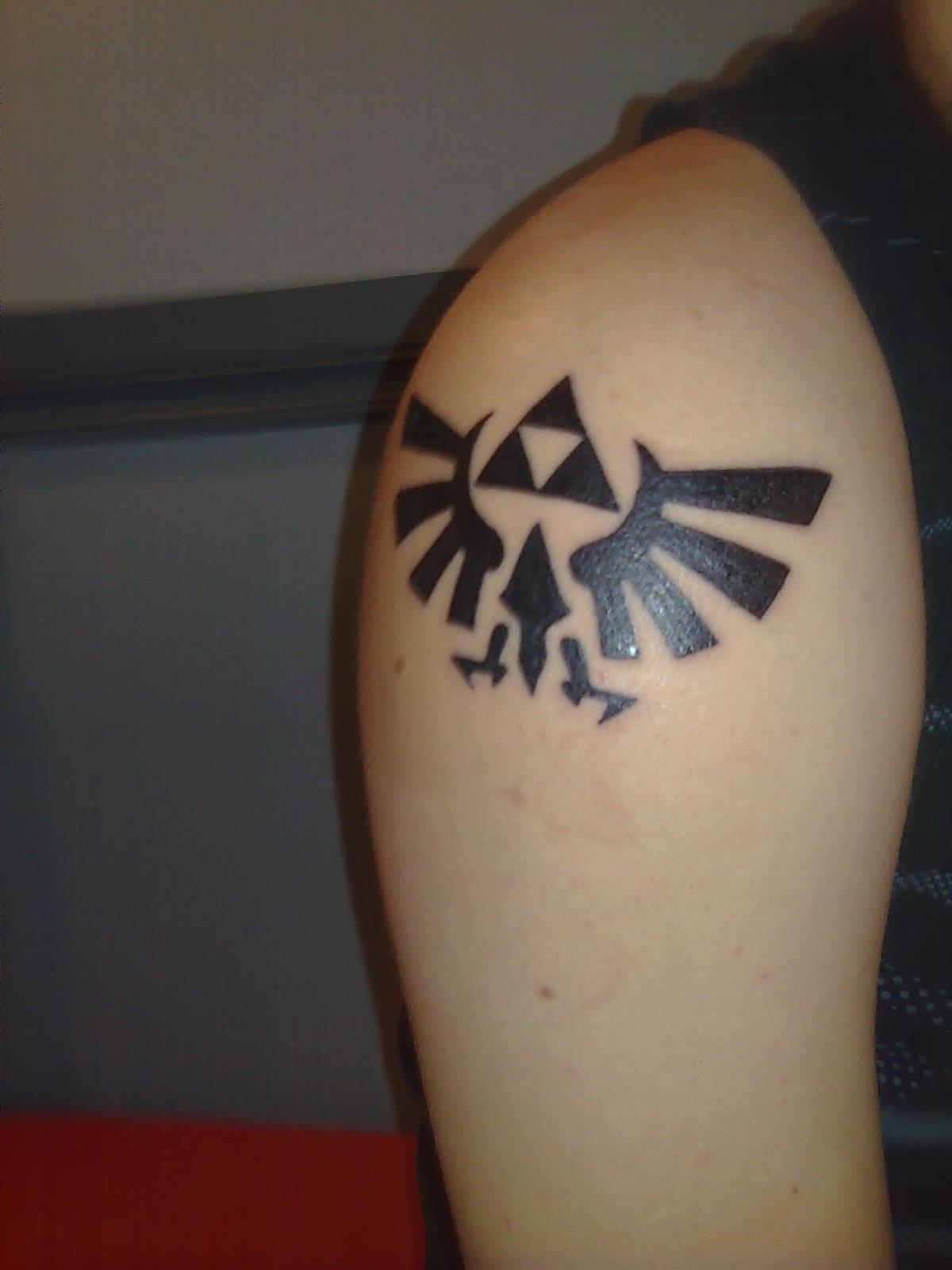 Triforce Tattoos Designs, Ideas and Meaning | Tattoos For You