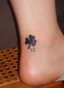 shamrock tattoos tattoo clover four meaning designs ankle