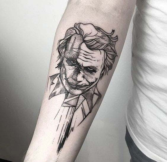 Joker Tattoos Designs Ideas And Meaning Tattoos For You