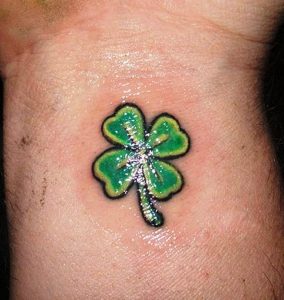 shamrock tattoo wrist tattoos designs meaning