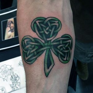 shamrock tattoos tattoo designs guys celtic irish men skull forearm cross meaning choose board nextluxury