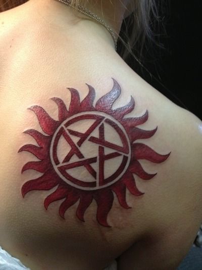 Designs supernatural tattoo Tätowierung Supernatural