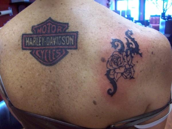 Harley Davidson Tattoos for Ladies.