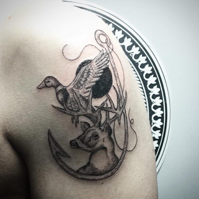 Hunting Tattoos Designs, Ideas and Meaning - Tattoos For You