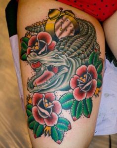 Alligator Tattoo Images