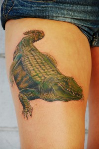 Alligator Tattoos Pictures