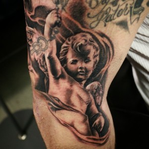 Angel Cherub Tattoos