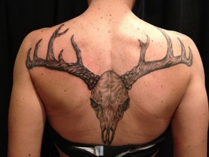 Antler Tattoo Designs