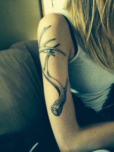 Antler Tattoo Ideas