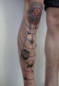 Astronomy Tattoos Ideas