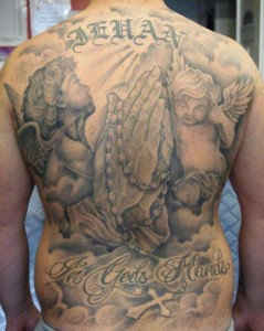 Back Tattoo Pieces