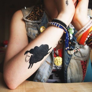 Black Sheep Tattoo Ideas