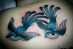 Bluebird Tattoo Designs