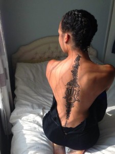 Bohemian Tattoo Back