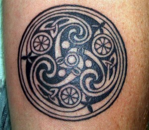 Celtic Spiral Tattoo
